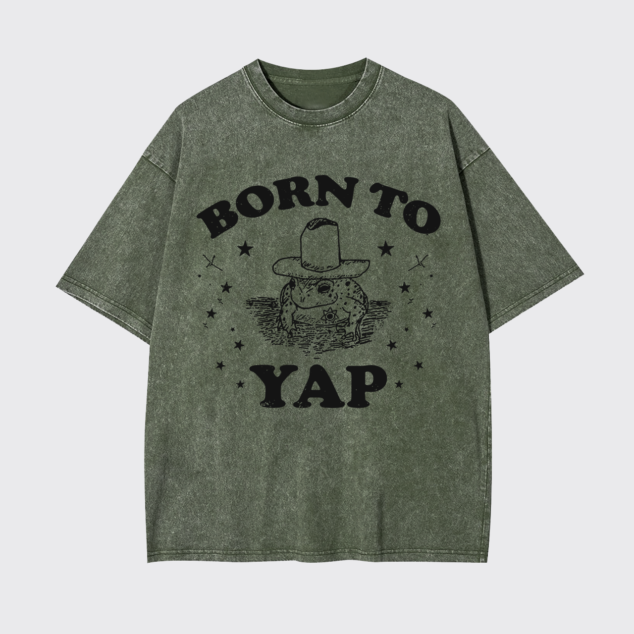 Born To Yap Garment-dye Tees
