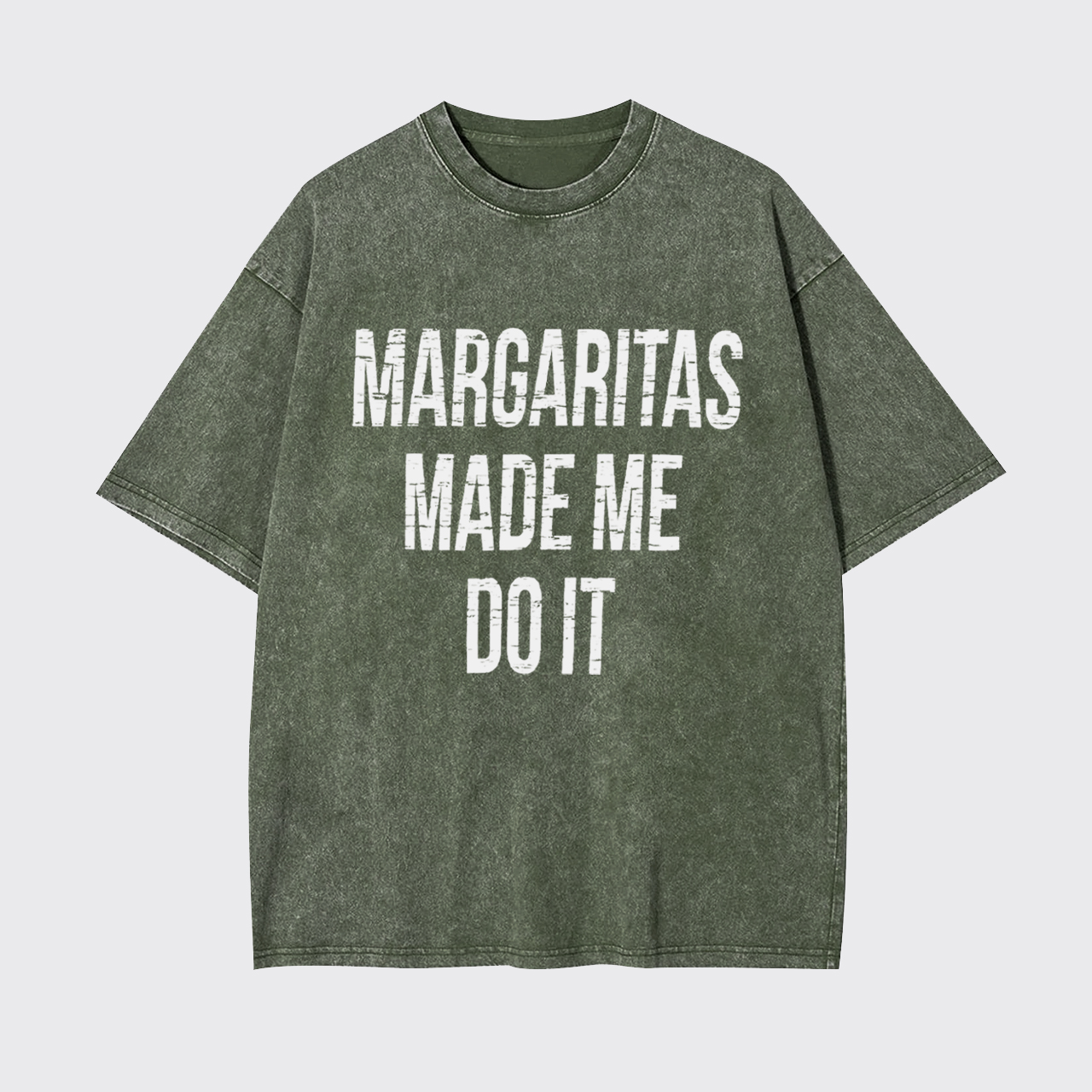 Margaritas Made Me Do It Garment-dye Tees
