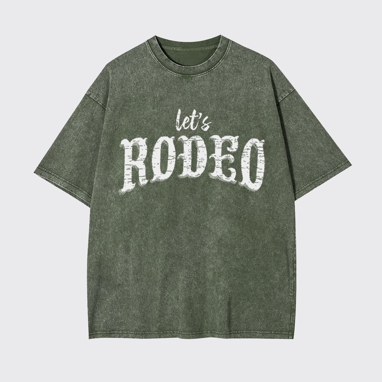 Let's Rodeo Garment-dye Tees