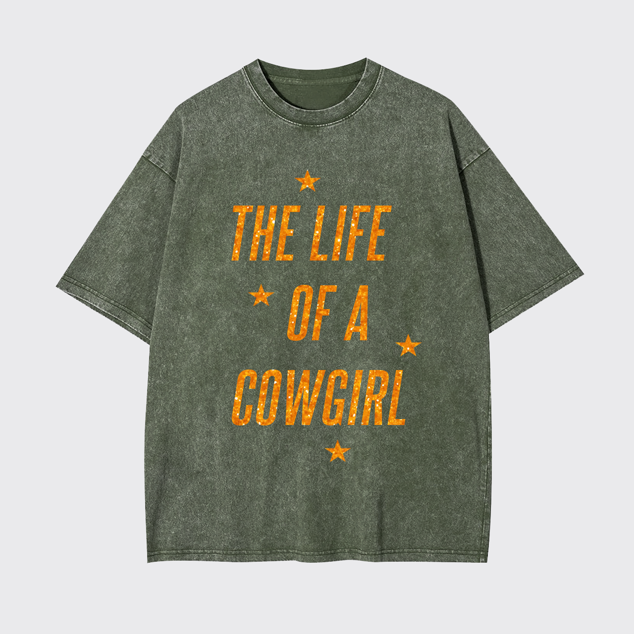 The Life Of A Cowgirl Garment-dye Tees