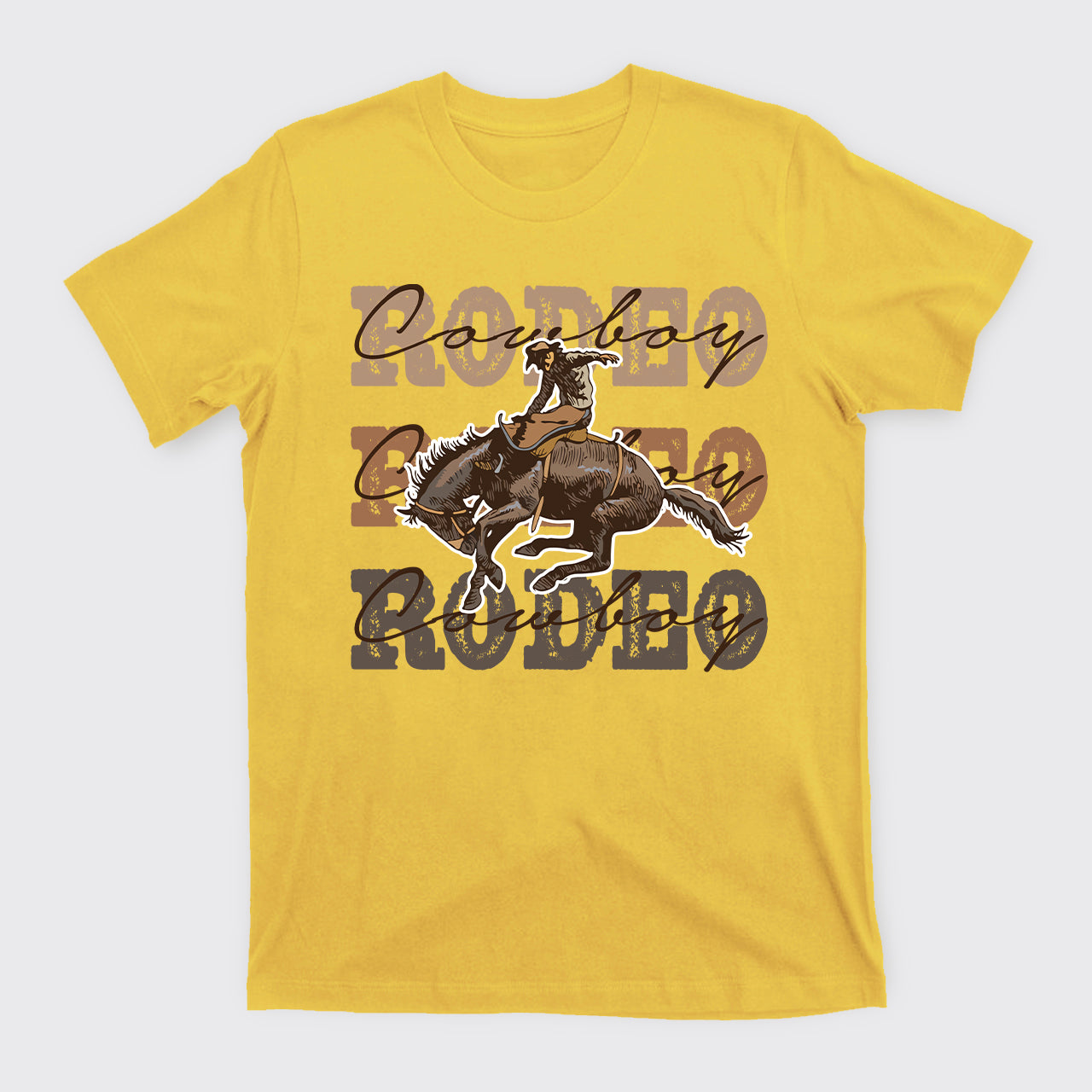 Cowboy Horse Riding Vintage Rodeo T-Shirts