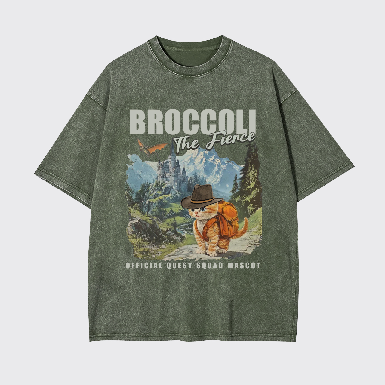 The Adventures of Cowboy Cat Garment-dye Tees