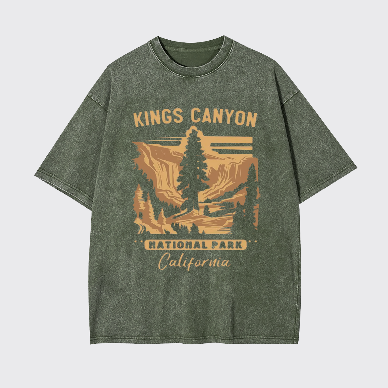 Kings Canyon National Park Garment-dye Tees