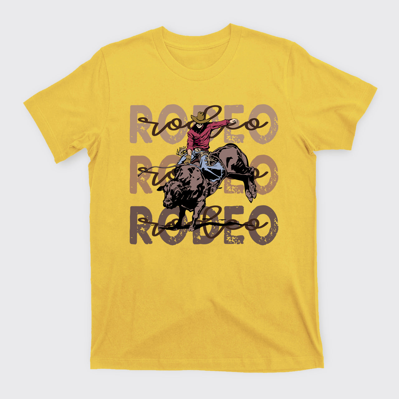 Retro Rodeo Western Cowboy T-Shirts