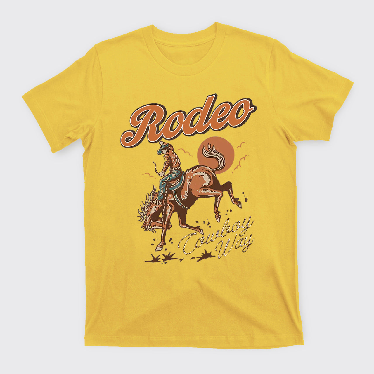 Rodeo Cowboy Way Western T-Shirts