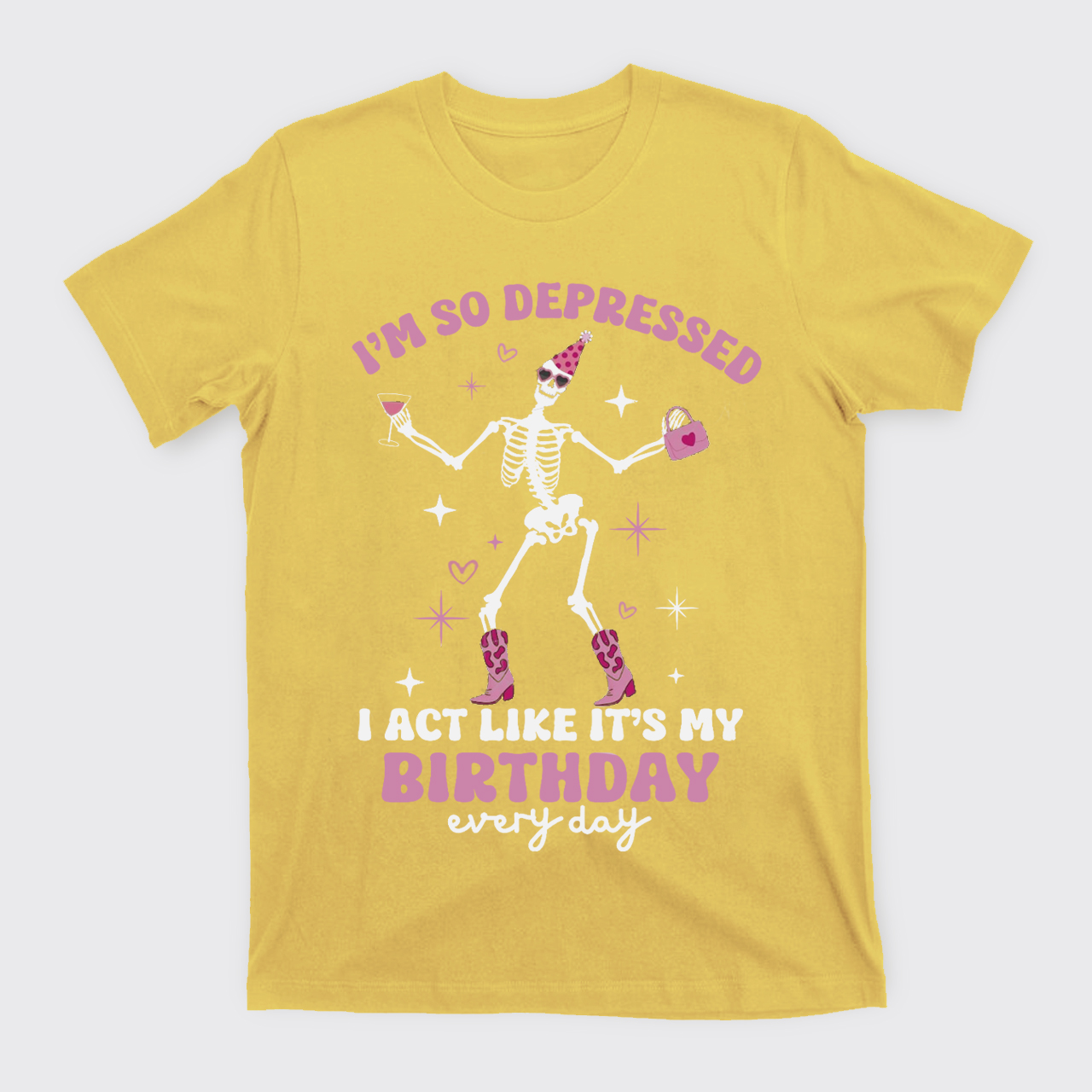 I'm So Depressed Music T-Shirts