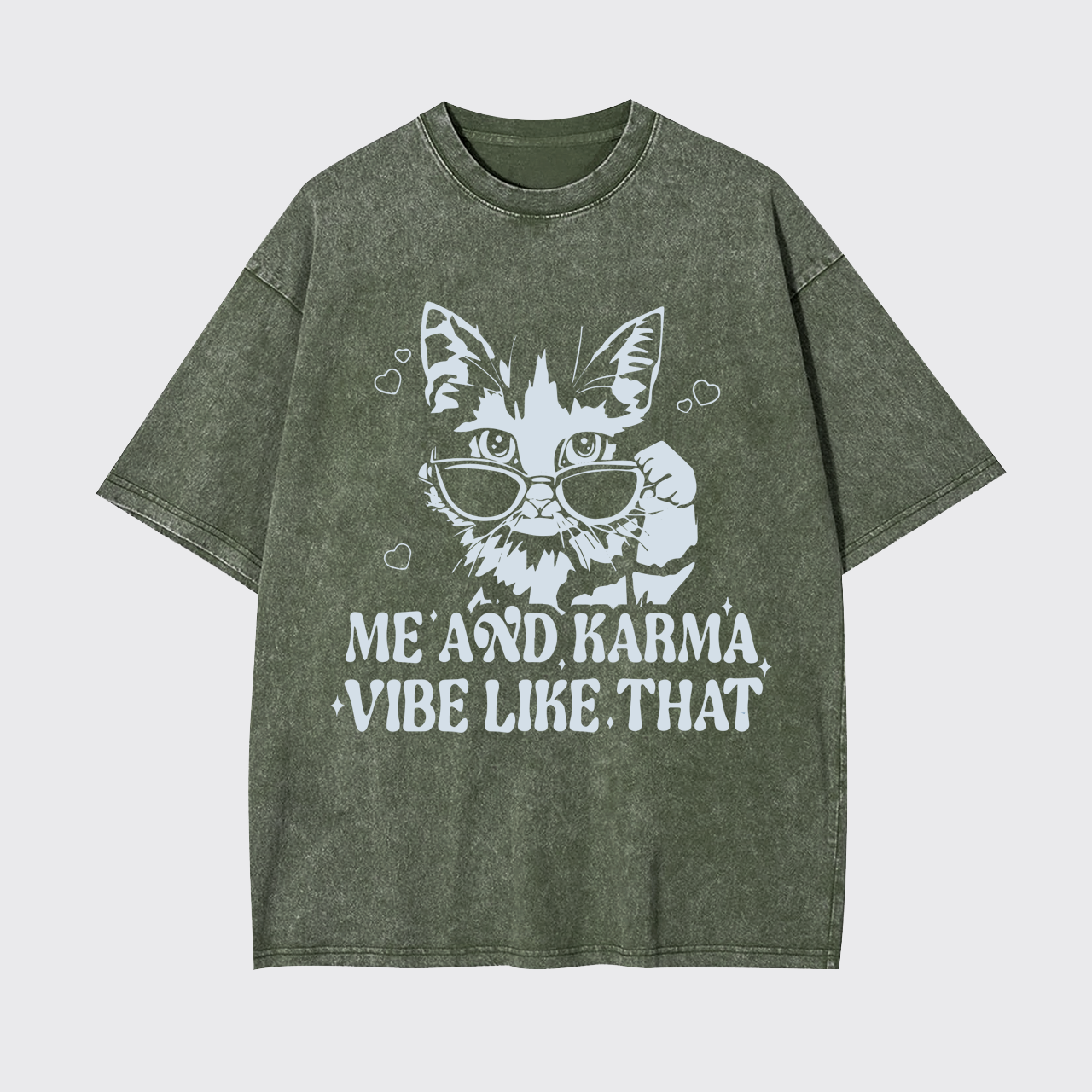 Is A Cat Concert Garment-dye Tees