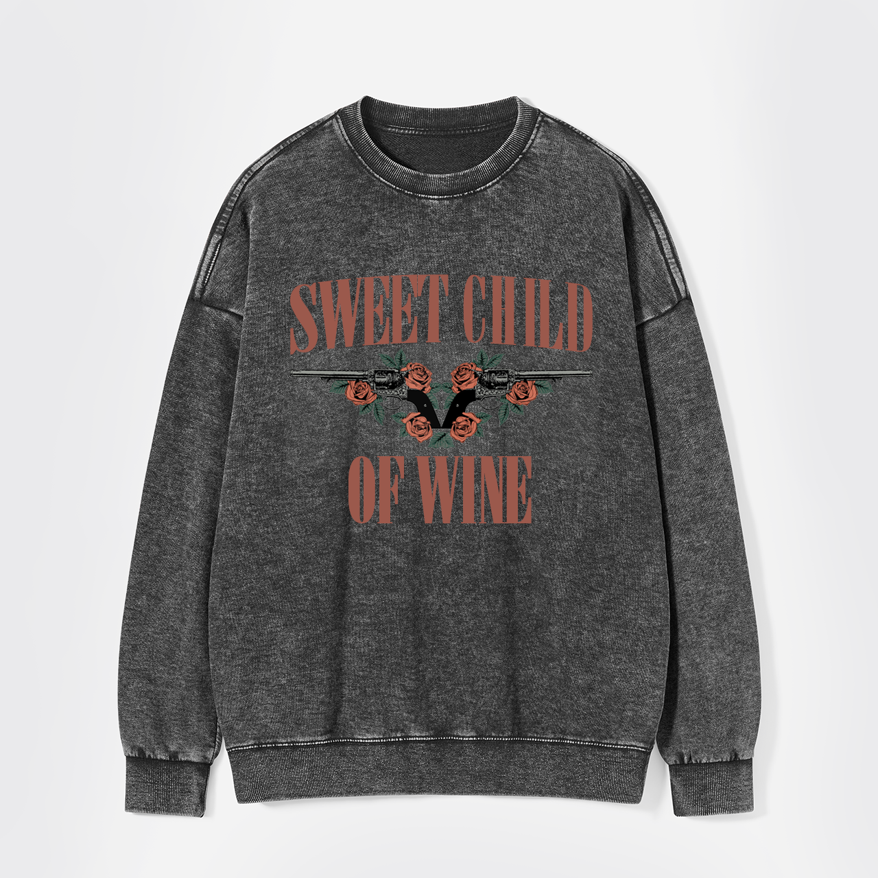 Sweet Child Of Wine Washed Sweatshirts