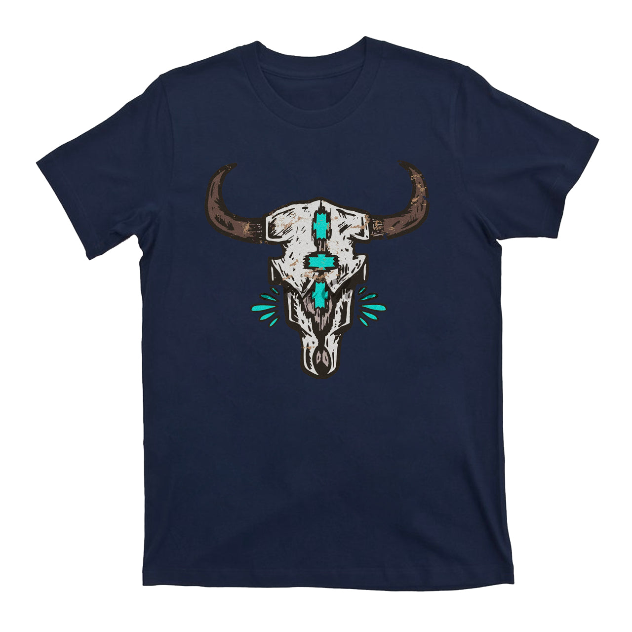 Interstellar Cow Skull T-Shirt