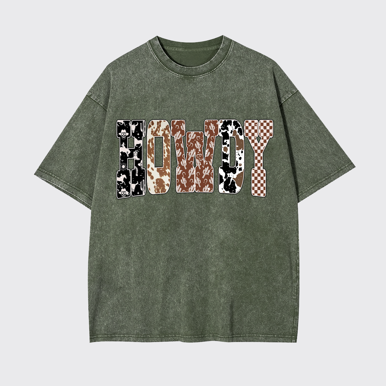 Howdy Western Halloween Garment-dye Tees