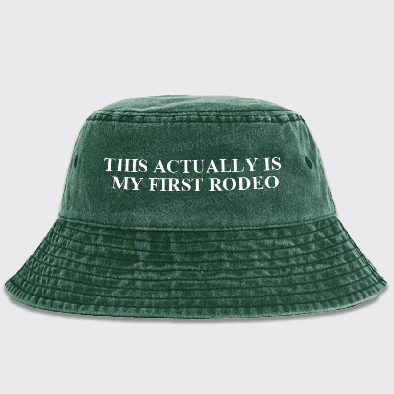 This Actually Is My First Rodeo Bucket Hat