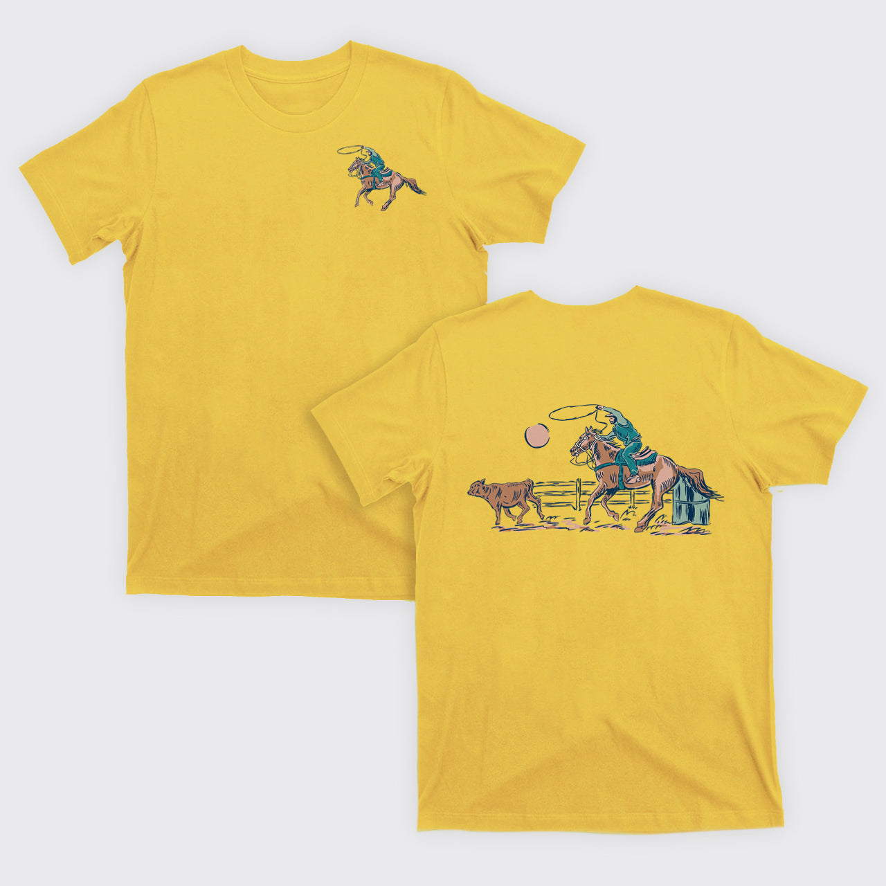 Western Cowboy Rodeo T-Shirts