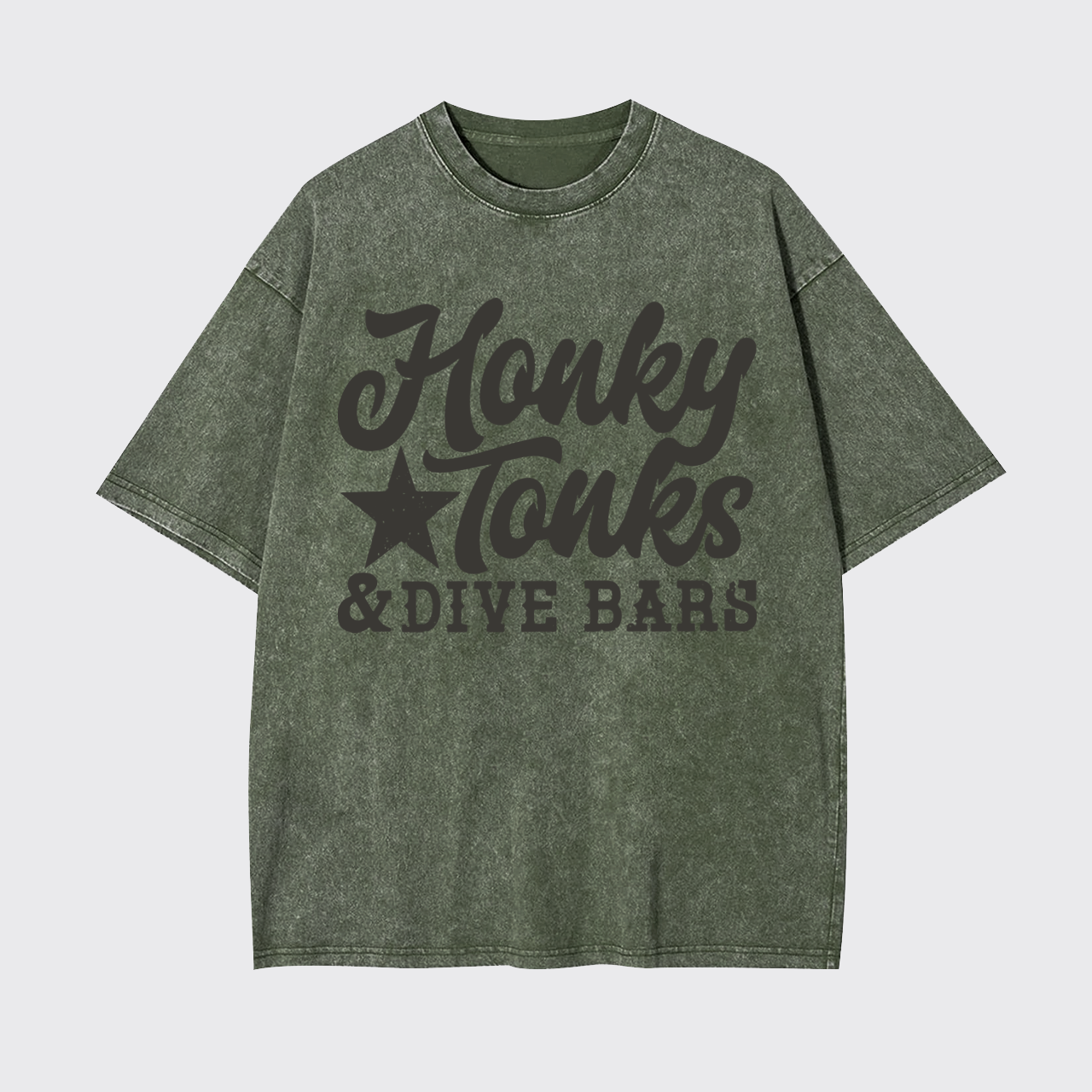  Honky Tonks and Dive Bar Garment-dye Tees