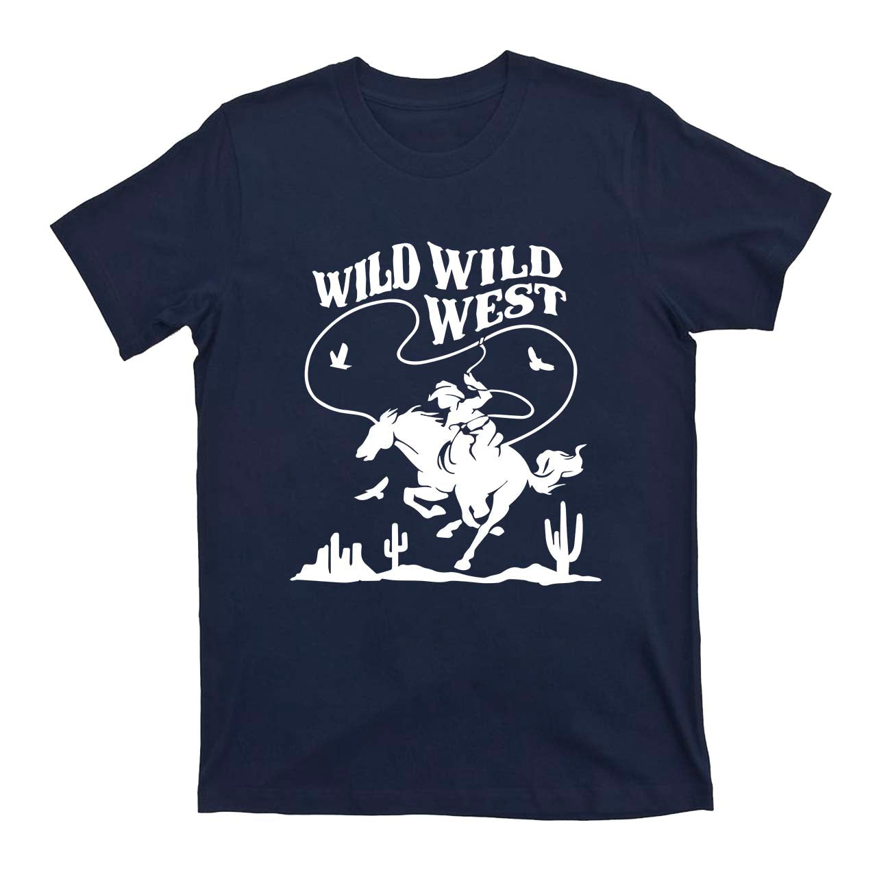 Vintage Look Wild West Cowboy T-Shirts