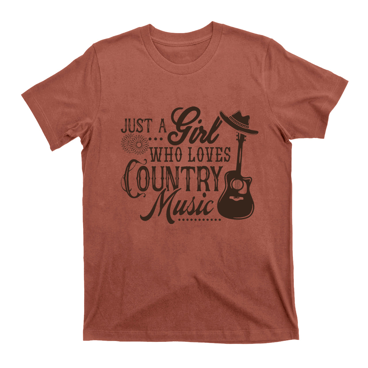 Just a Girl Who Loves Country Music T-Shirts