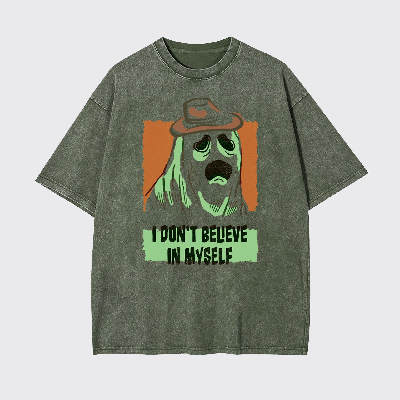 Halloween Ghosts in Therapy Garment-dye Tees