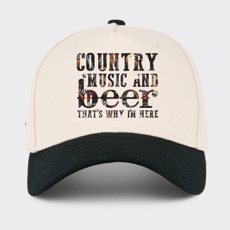 Country Music Titties And Beer Trucker Hat