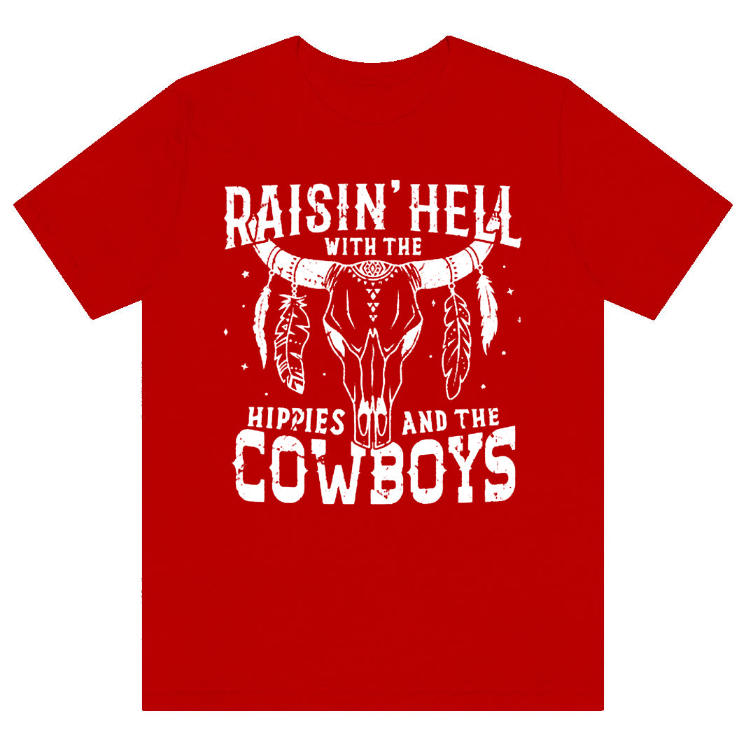 Raisin Hell With The Hippies T-shirts