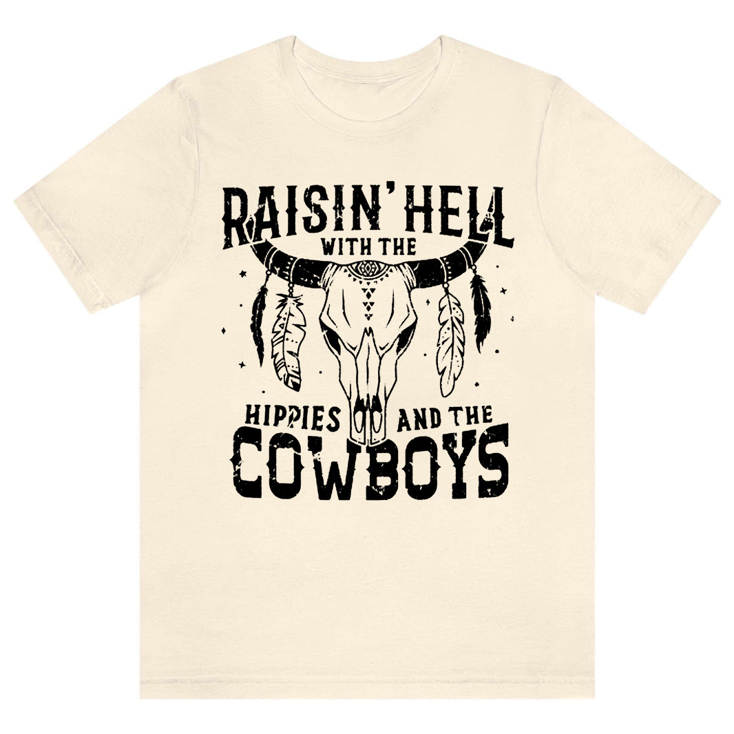 Raisin Hell With The Hippies T-shirts