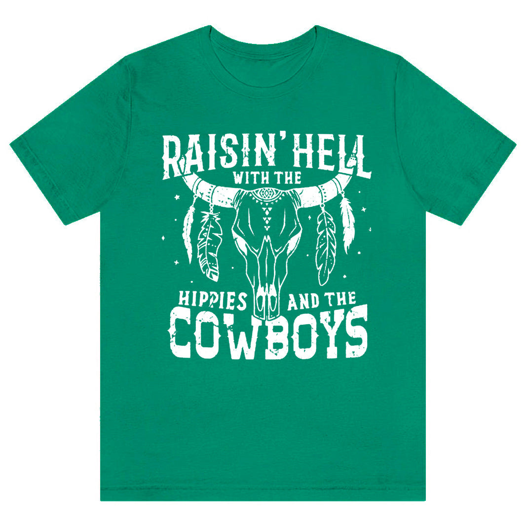 Raisin Hell With The Hippies T-shirts