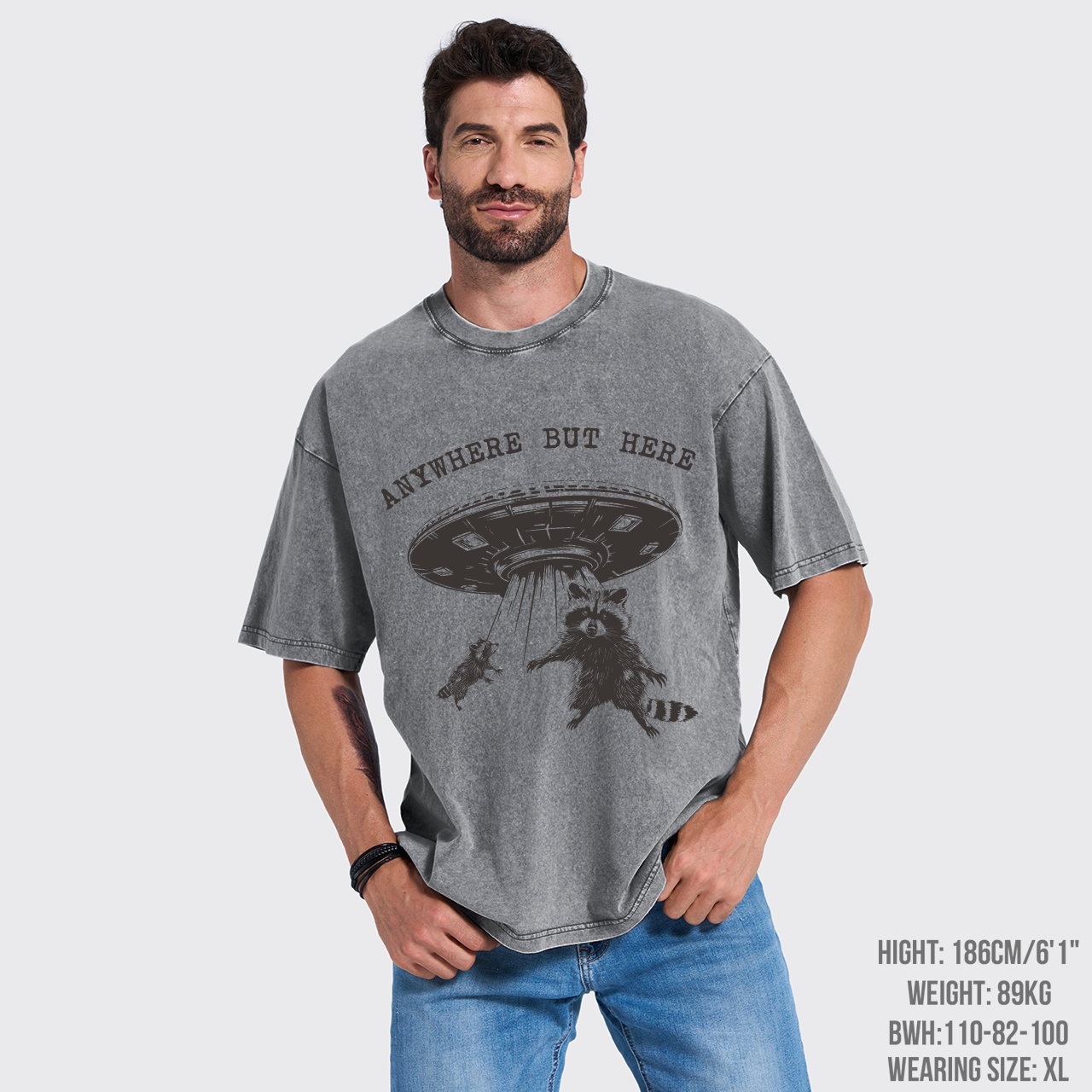 Anywhere But Here Garment-dye Tees