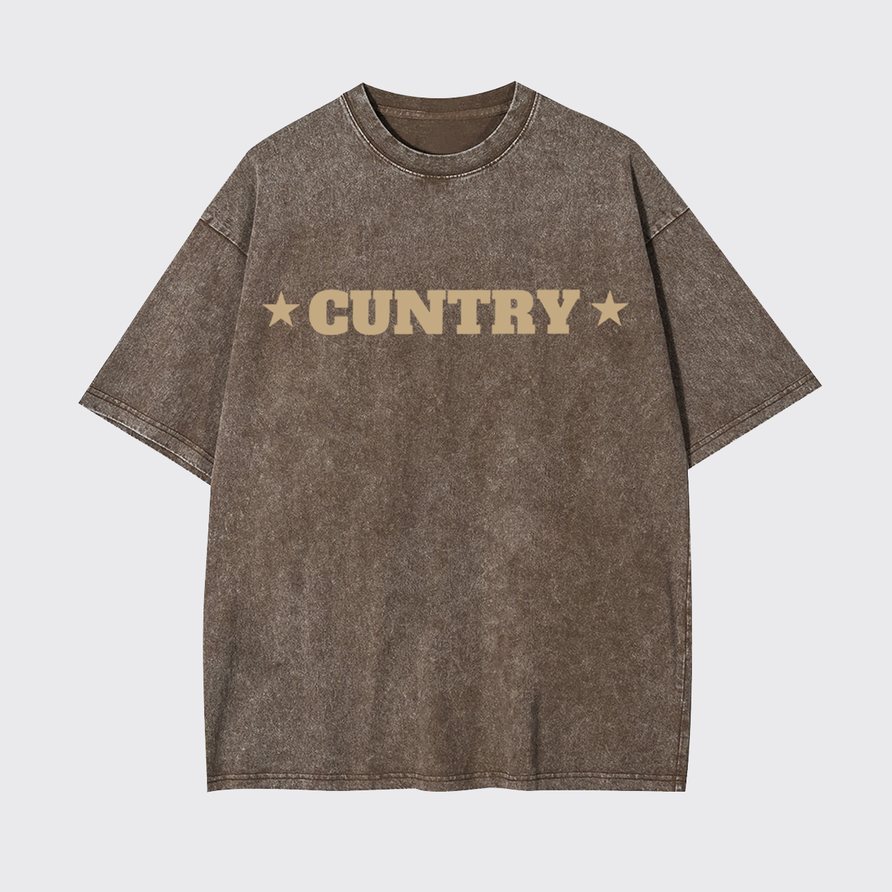 Western Cuntry Garment-dye Tees