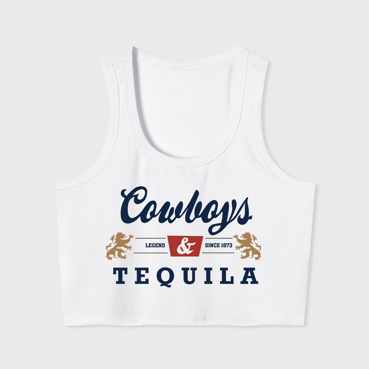 Cowboys And Tequila Tank Top