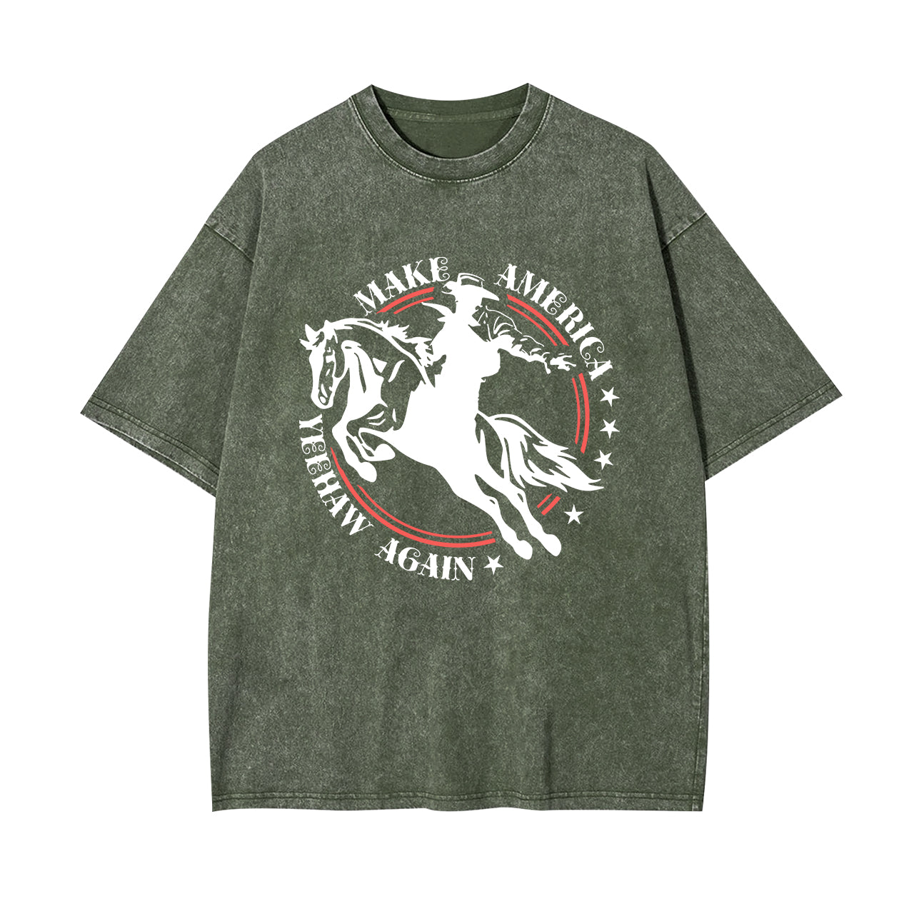 Make America Yee Haw Again Garment-dye Tees