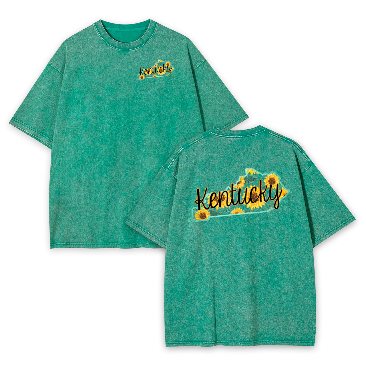 Kentucky Sunflower Garment-dye Tees