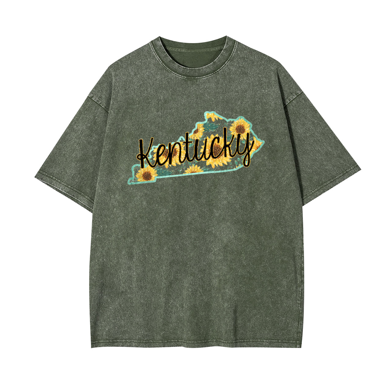 Kentucky Sunflower Garment-dye Tees
