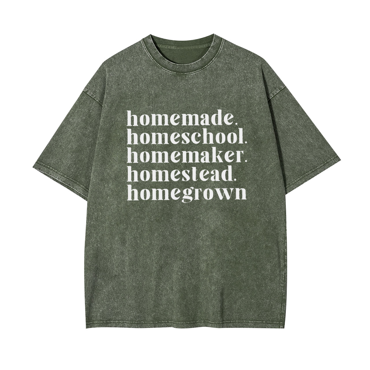 Homemade��Homeschool Garment-dye Tees