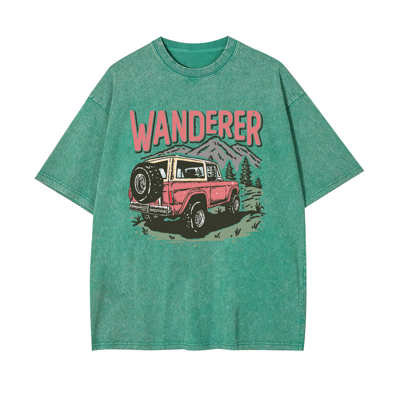 Adventure Sublimation Of Wanderer Garment-dye Tees