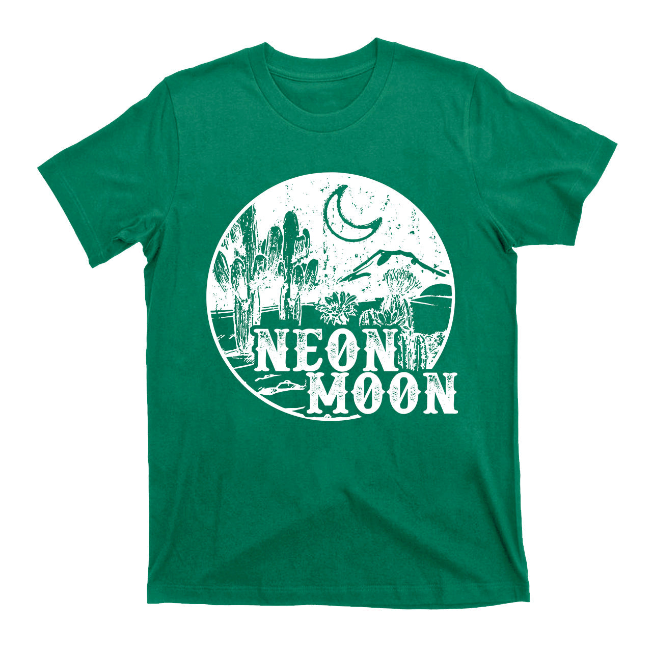 Black And White NEON MONN Western Rodeo T-Shirt