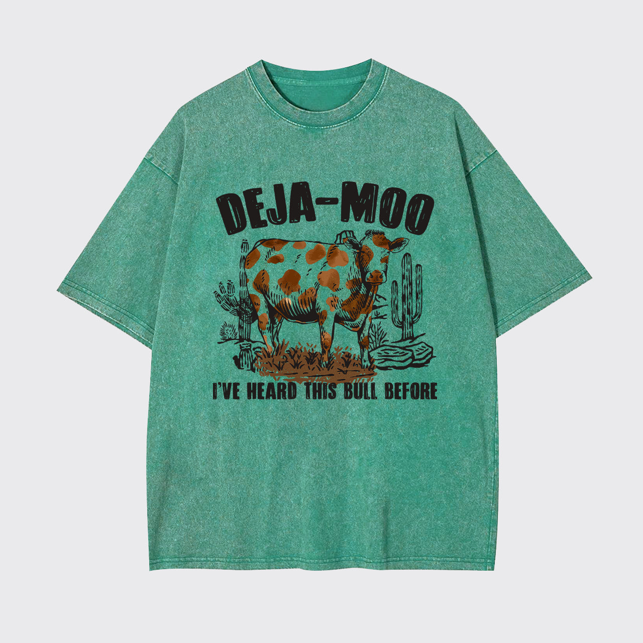 Deja-Moo Garment-dye Tees