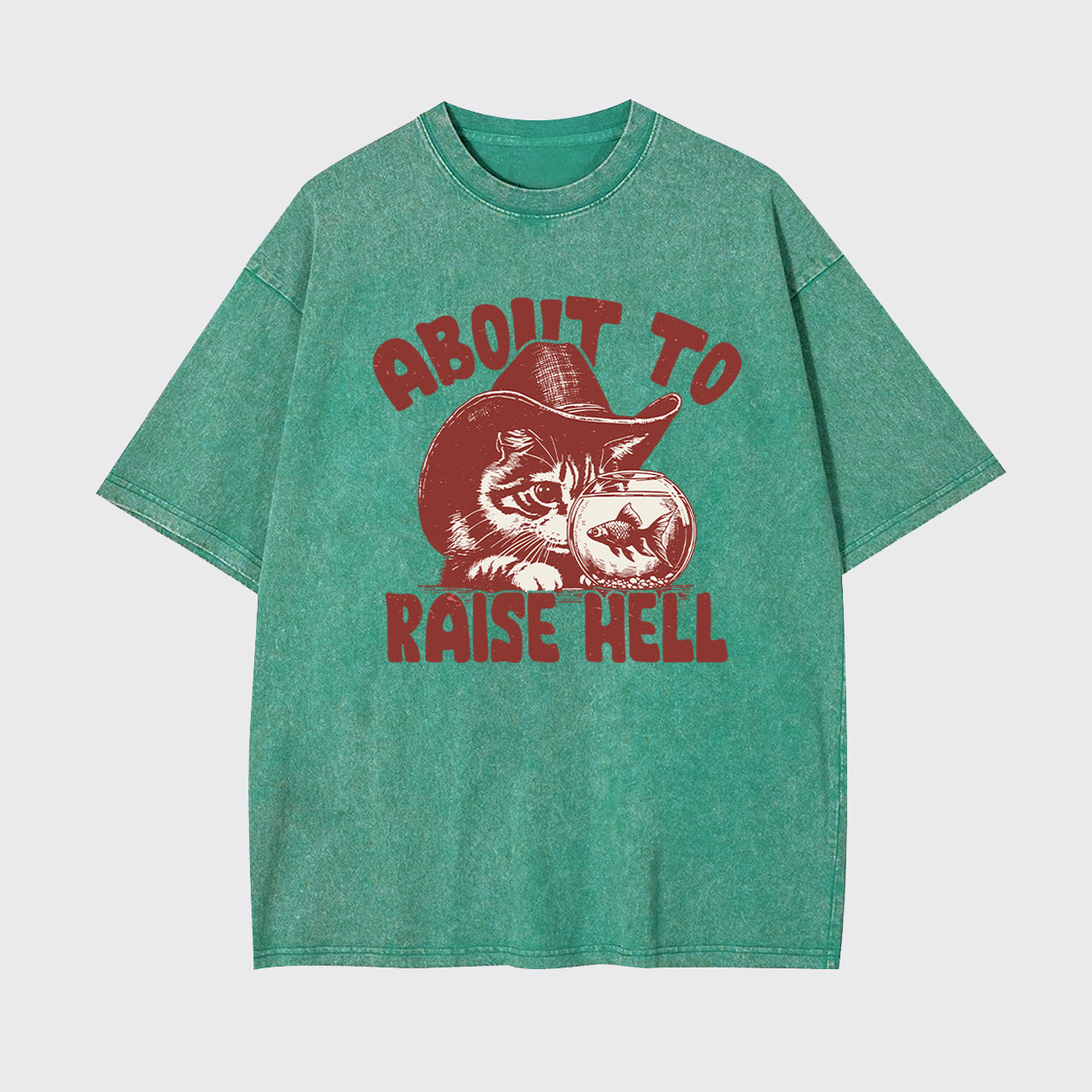 About To Raise Hell Garment-dye Tees