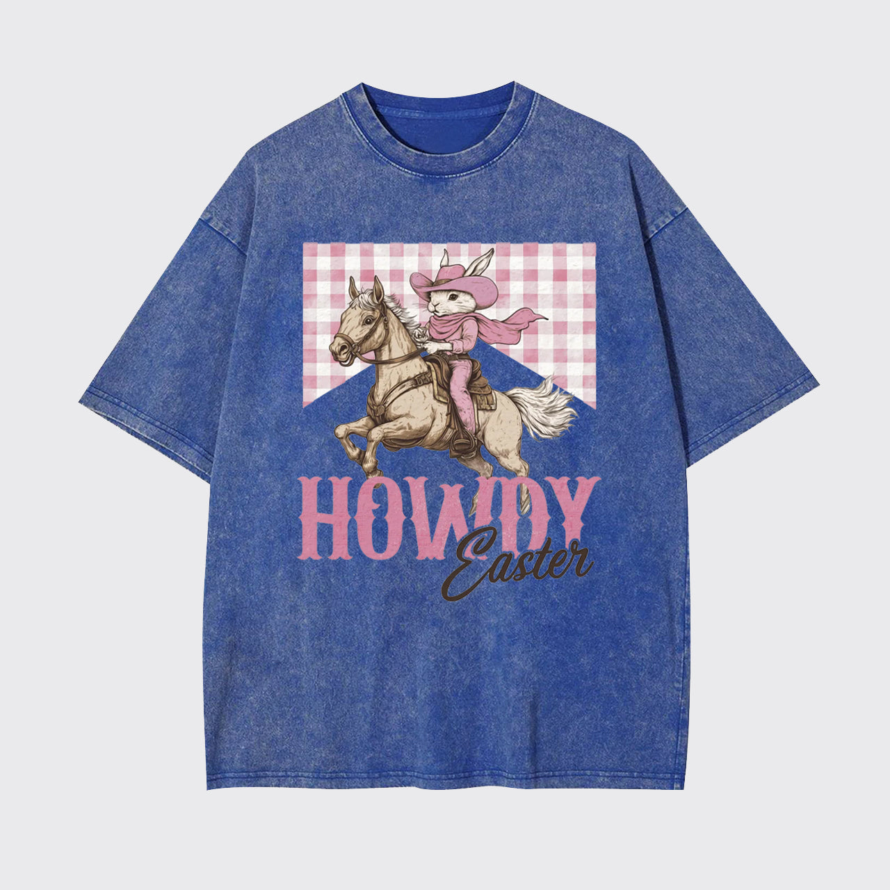 Western Easter Bunny Garment-dye Tees