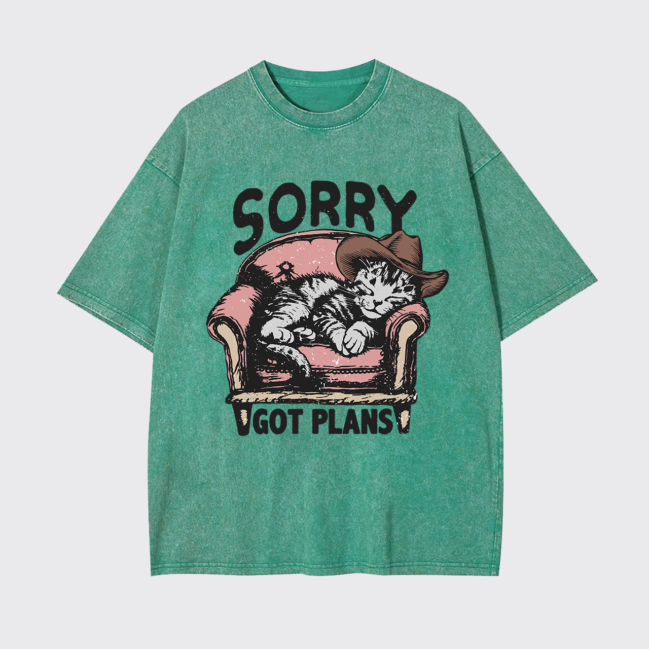 Sorry Got Plans Garment-dye Tees