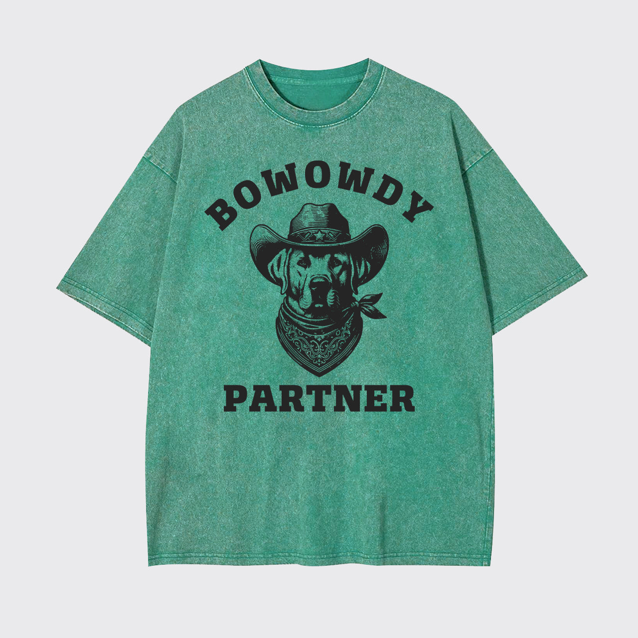 Bow-Wowdy Partner Garment-dye Tees