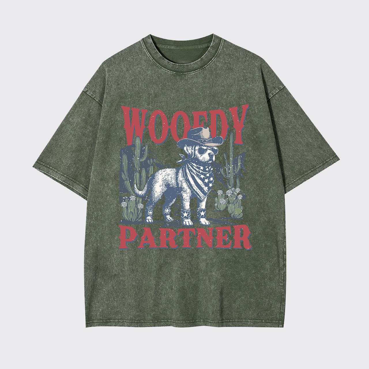 Woofdy Partner Garment-dye Tees