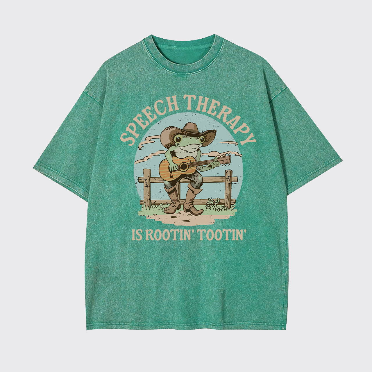 Speech Therapy Is Rootin' Tootin' Garment-dye Tees