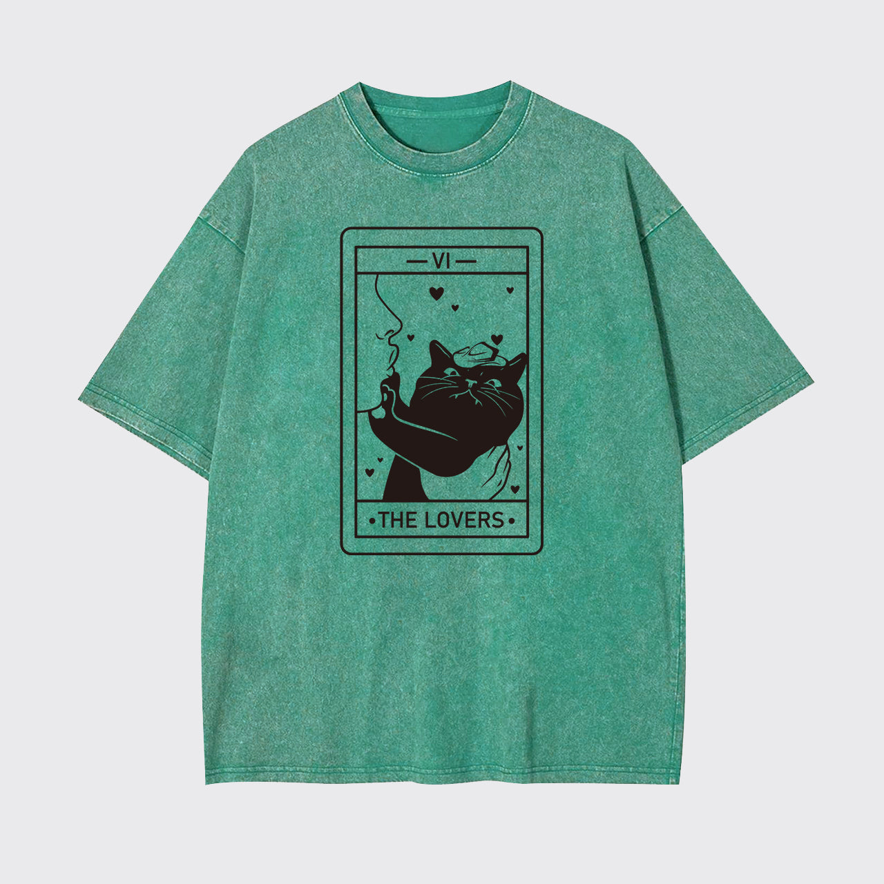 Tarot Cat Garment-dye Tees
