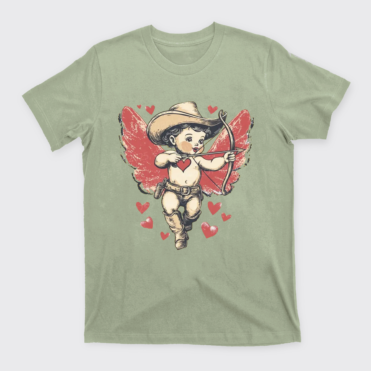 Retro Cupid Bow T-Shirts