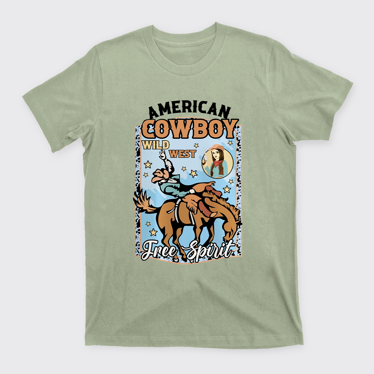 American Cowboy Wild West T-Shirts