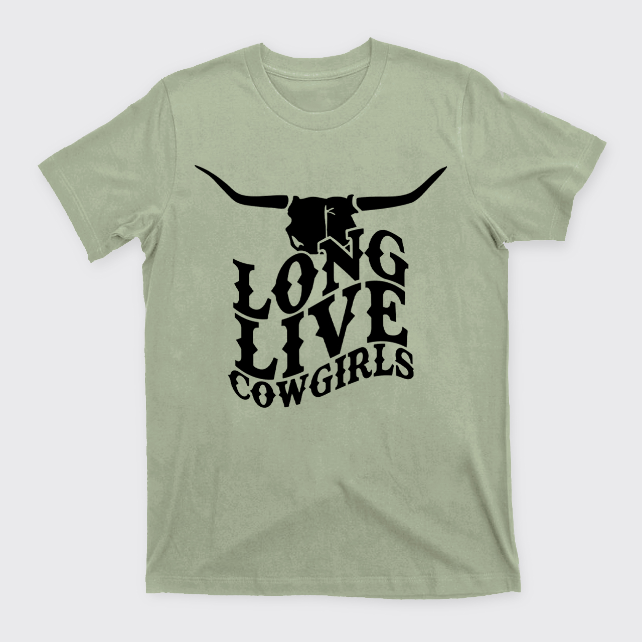 Cow Bull Long Live Cowgirls T-Shirts