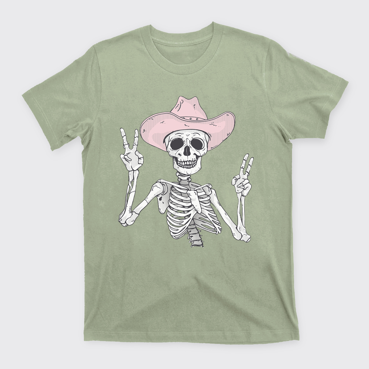 The Pink Skull Is Halloween T-Shirts