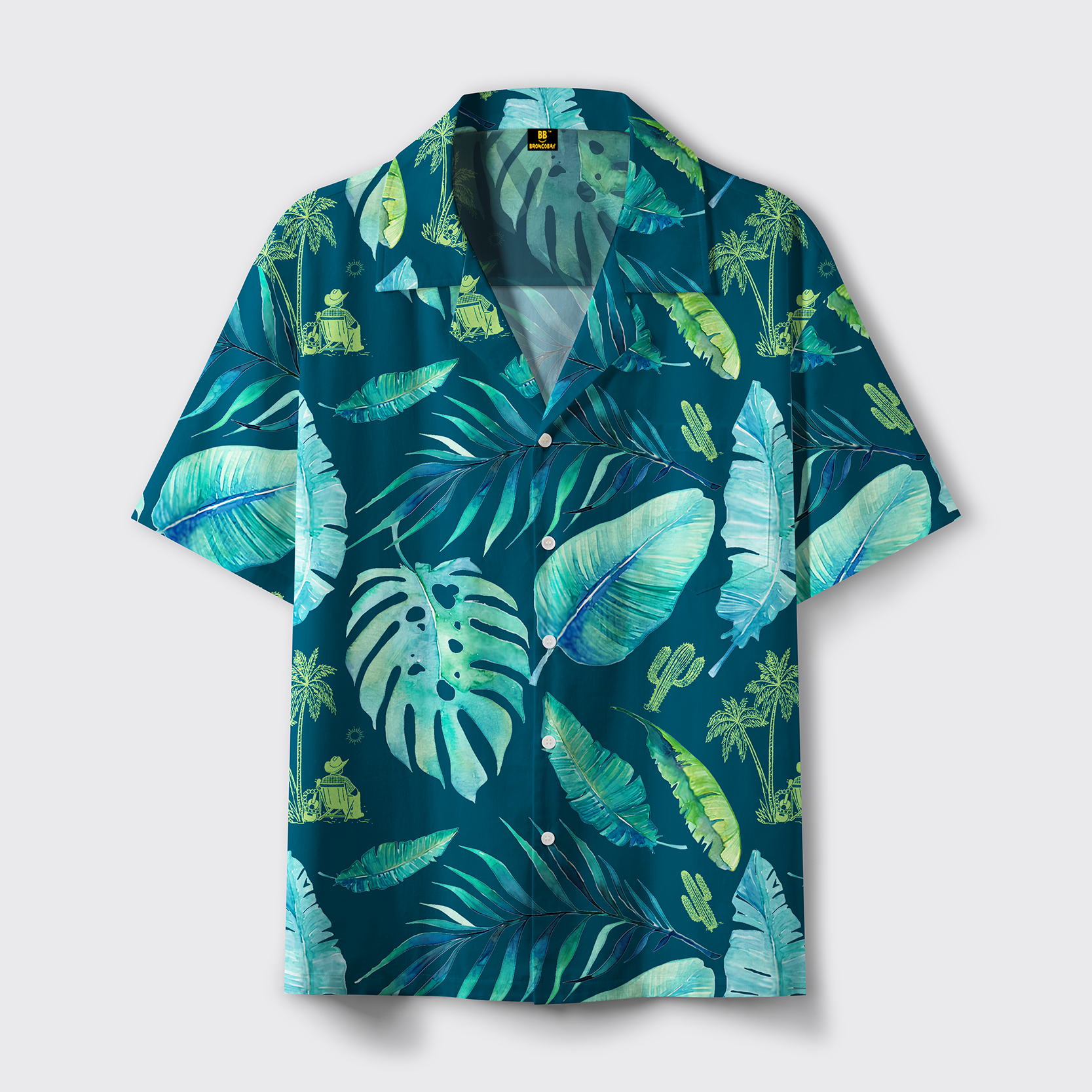 Tropical Cowboy Hawaiian Shirt
