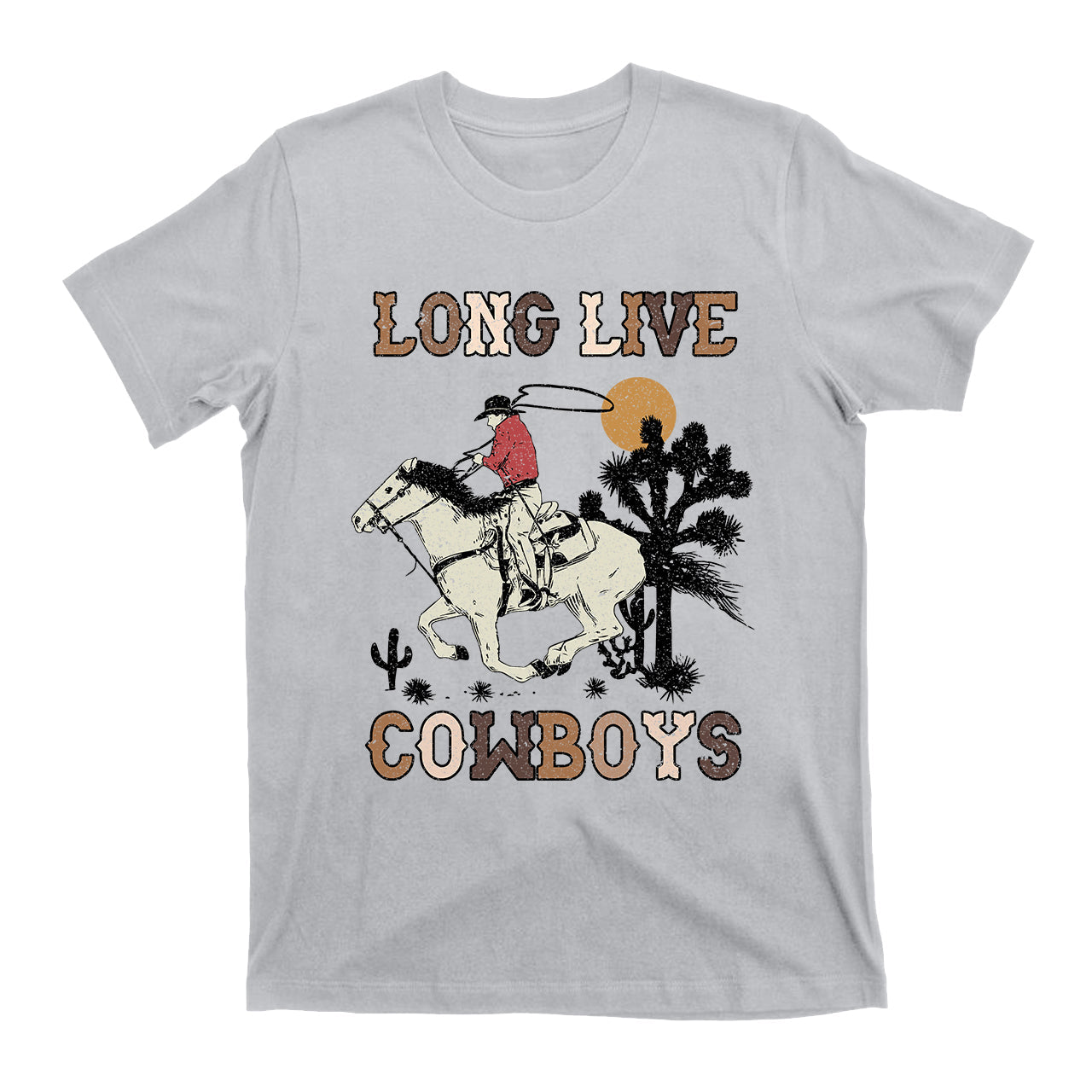 Long Live Cowboy Vintage Country T-Shirt