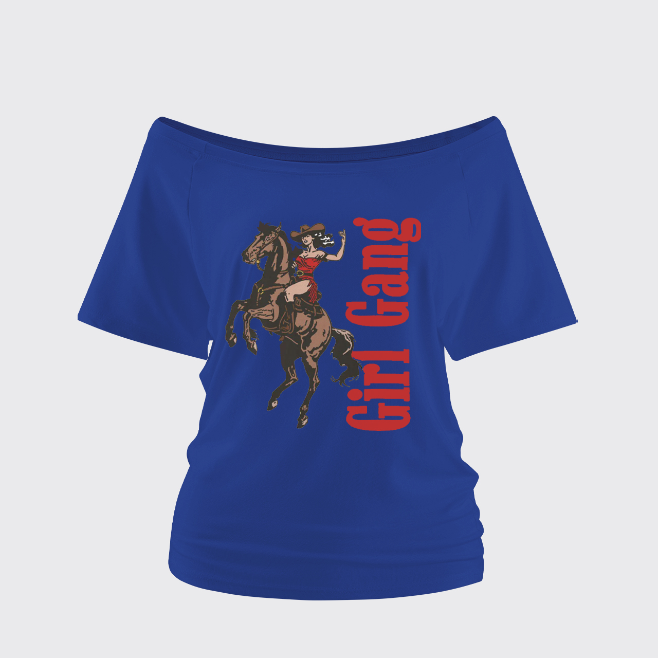 Cowgirl Gang Off Shoulder Top
