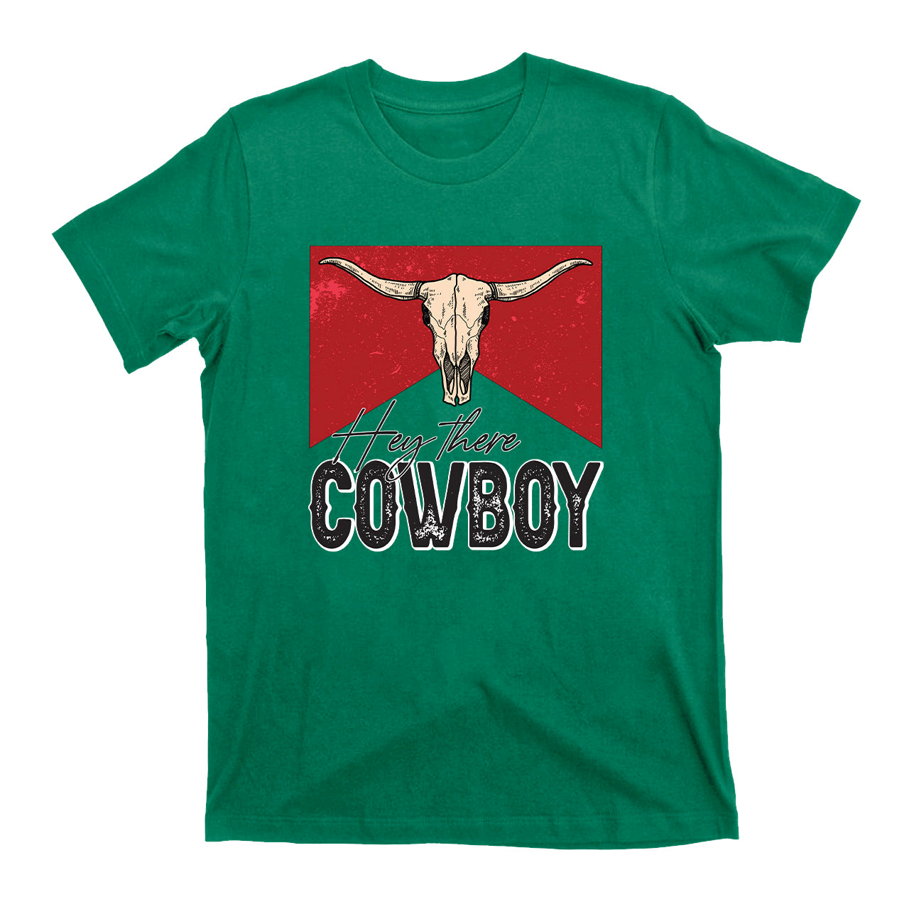 Hey There Cowboy Vintage Western Cowboy T-Shirt