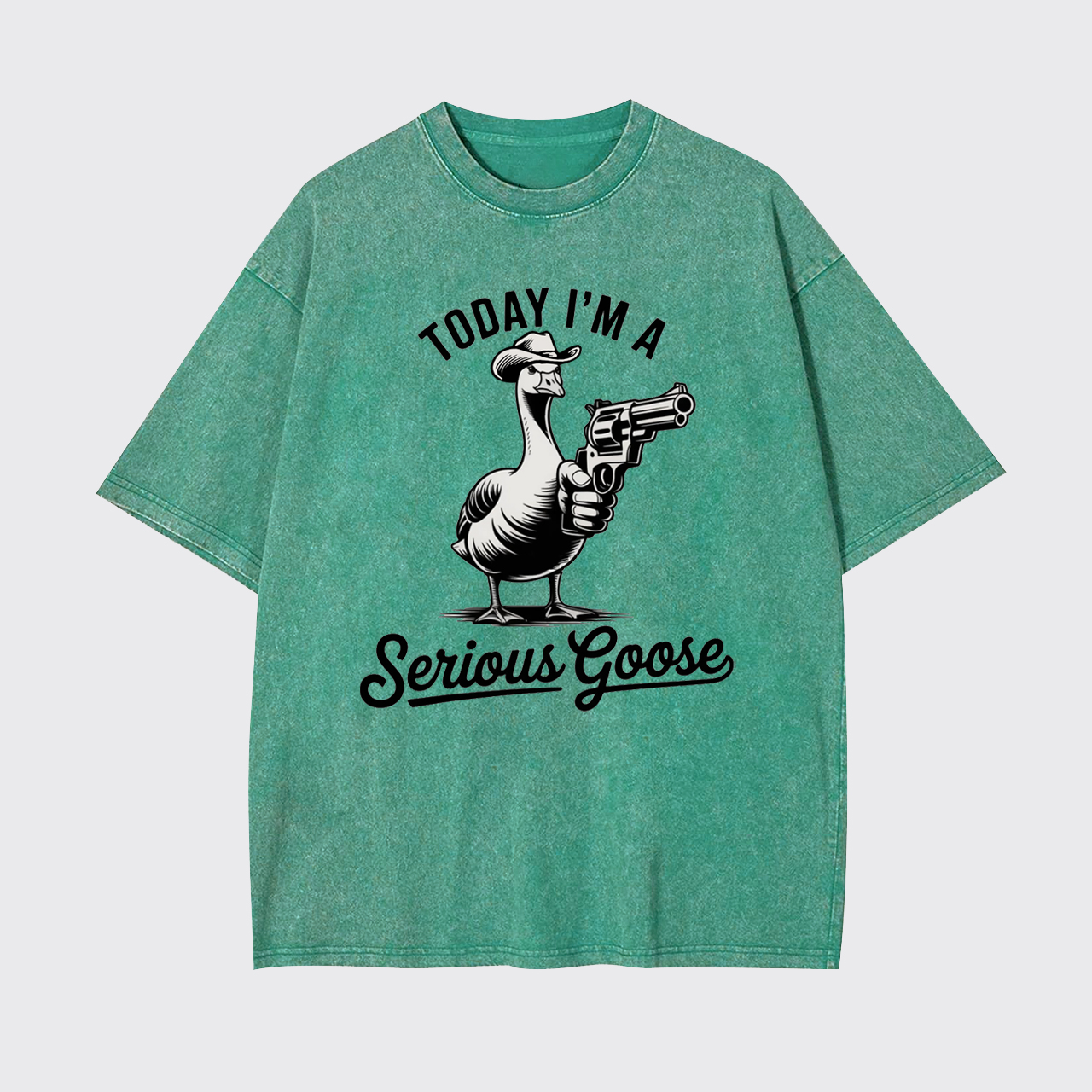 Today I'm a Serious Goose Funny Garment-dye Tees